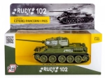 modeltank T‑34 Rudy 102 i skala 1:43
