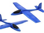 Stor blå polystyren svævefly 68 cm