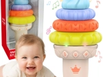 Musikalsk isvaffel WOOPIE – sansepuzzle med lyd og lys (5 dele)