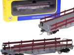 Åben godsvogn til modeljernbane H0 1:87