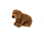 Plys brun bamse 20 × 13 cm til spædbørn