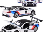 Metalmodel BMW M6 GT3 1:32 med lys og lyd