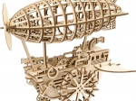 Træ mekanisk puslespil steampunk luftskib