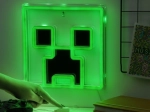 Minecraft neonlys Creeper til væg