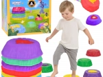 Woopie Balancerende Lysende Sten Sensorisk Balance Træning 6 stk