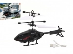 RC-helikopter med håndstyring og USB-opladning, 16 cm