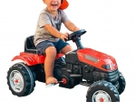 Trædetraktor WOOPIE Farmer GoTrac med stille hjul