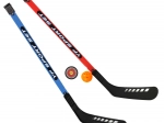 Sæt til ishockey med bold og puck