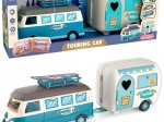 Woopie Karavan XL til dukker Camping-sæt med trailer