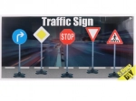 Trafikskilte til børn - sæt med 5 stk.