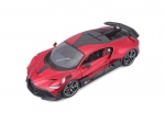 Bburago Bugatti Divo 1:18 – metalbilmodel, rød