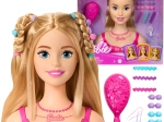 Barbie stylinghoved med tilbehør, 20 dele