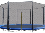 Udvendigt beskyttelsesnet til trampolin 305 cm, 8 stolper