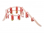 Bigjigs Rail fleretagers træbane byggesæt