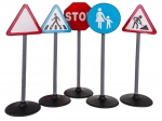 Sæt med trafikskilte til børn