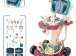 Lægevogn til børn med bord og EKG-panel