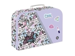 Laminatkuffert 34 cm Funny Girl