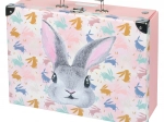 Foldbar skolekuffert Bunny med forstærkninger