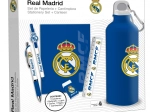 Gavesæt REAL MADRID – flaske 650 ml, notesblok og kuglepen