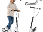 Trike Fix børnesammenklappeligt løbehjul med LED-hjul, sort