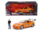 Fast & Furious Toyota Supra 1995 1:24 med Brian O’Conner-figur