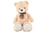 Plys bamse beige 100 cm