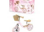 EVO børnebalancecykel Glider pink med kurv
