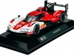 Racerbilmodel Porsche 963 i dekorativ æske
