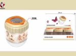 Observationsboks til insekter med lup 8 × 8 × 9,5 cm
