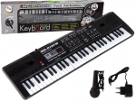 Elektronisk klaviatur med mikrofon og FM-radio, 61 tangenter