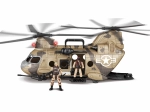 Helikopter med figurer og effekter 50 cm