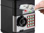 Elektronisk sparebøsse – mini pengeskab med PIN KRUZZEL