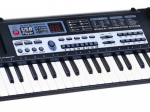 Børne-keyboard med 61 tangenter, mikrofon og USB-optagelse