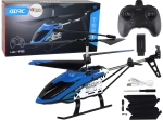 Aluminiums RC-helikopter 2,4G blå med flyvetid på 15 minutter