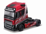 Metamodel af lastbil Volvo FH16 Globetrotter 750 XXL 1:43 fra Bburago – rød