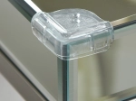 Plastbeskyttelse til glas hjørner