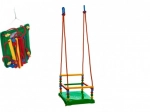 Plastgyngesæde med sikkerhedsramme 35 × 34 cm, bæreevne 40 kg