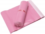 Lyserøde poly-mailers A3 310 × 420 mm, selvklæbende, 50 stk.