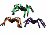 Farverig edderkop til Halloween 75 cm