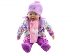 Dukke baby pige 50 cm med hjerter