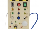 Træ interaktiv LED busy board 2Kids Toys