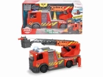 Brandbil SCANIA Rosenbauer 35 cm med lys, lyde og vandkanon