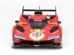 Bburago 1:24 Ferrari Racing - 499P LMH - Rød #51