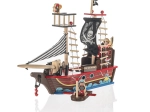 Træ piratskib til børn