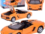 Interaktiv metal bilmodel af Lamborghini Aventador Roadster