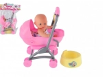 Lege sæt Barnevogn med baby