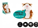 Talende plysbamse Hamster Mireček