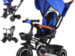 Børnetrehjulet cykel 3-i-1 med kaleche TINY BIKE