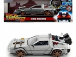 Delorean tilbage til fremtiden iii 1:24 metalmodel med åbne døre jada toys