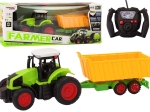 RC traktor med trailer 1:16, grøn